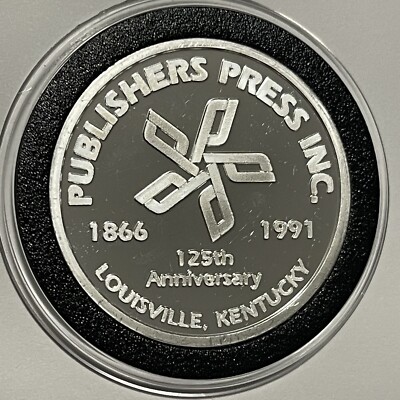 Publishers Printing ￼Company Kentucky Rare Round 1 Troy Oz .999