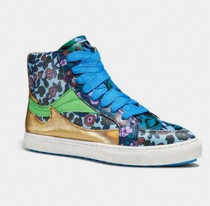floral high top sneakers