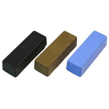 Aluminum Polishing Compound Kit | Black Brown Blue Buffing Polish Rouge Chrome