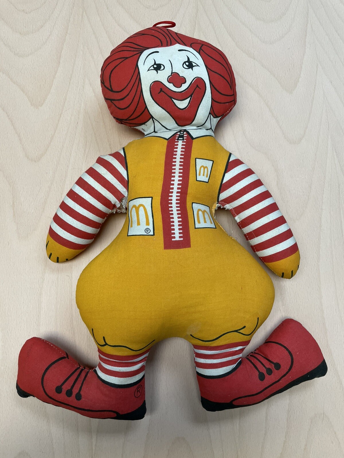 ronald mcdonald plush doll