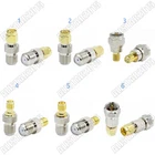 1x SMA Male Female to F Male Female Plug Jack Straight Adapter RF Coax Connector