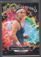DOMINIKA CIBULKOVA 2020 Upper Deck Goodwin Champions #134 Splash of Color Tennis