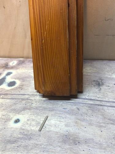 Vintage Farmhouse Kitchen 3 Slot Wood Block Wall Knife Holder - Picture 4 of 7