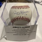 Roberto Alomar Autographed Baseball, HOF 2011, Tristar Authentication MVP