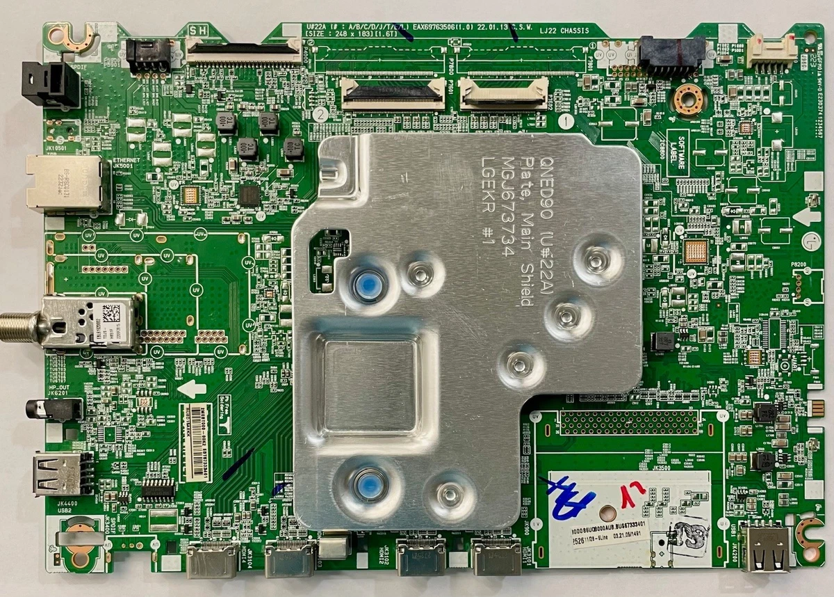 CARTES MERES: Carte mère Tv Lg OLED55A16LA EAX69509604(1.0) EBT66623502 - D'occasion en très bon état