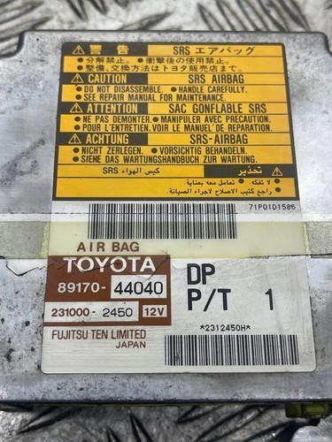 TOYOTA AVENSIS VERSO M2 Airbag-Steuergerät 71P01D1586 2310002450 29030609