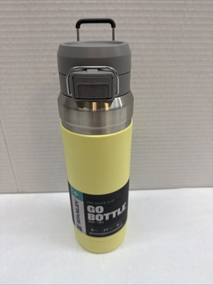 #ad #ad STANLEY Quick Flip GO Water Bottle 36 OZ Push Button Lid Tumbler NEW Pomelo $35.99
