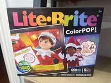 Lite Brite Color Pop Elf on The Shelf Christmas Creative Light Up Toy NEW 