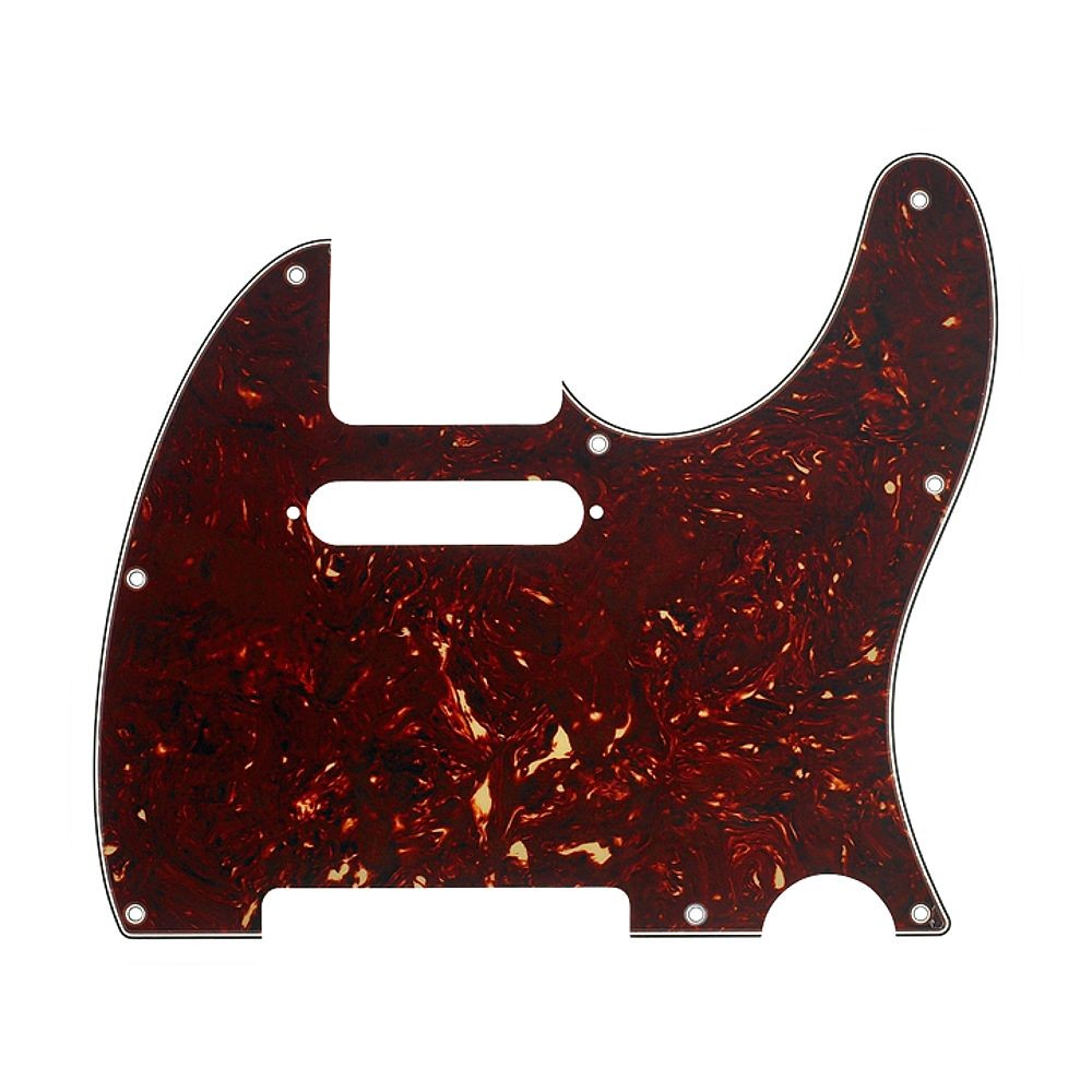 Fender 3 Ply 8 Hole Telecaster Scratchplate/Pickguard (Tortoise)