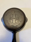 Griswold Cast-Iron #3 Skillet Large Block Logo 709A  Slight Wobble
