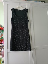 Black floral sleeveless mini dress - I saw it first Size 10
