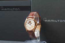 Exc+5*Box Hamilton Jazzmaster H323451 White Automatic Women's Watch 34mm JAPAN 18