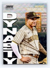 2022 Stadium Club Chrome #9A Manny Machado Dynasty and Destiny Wave Refractor