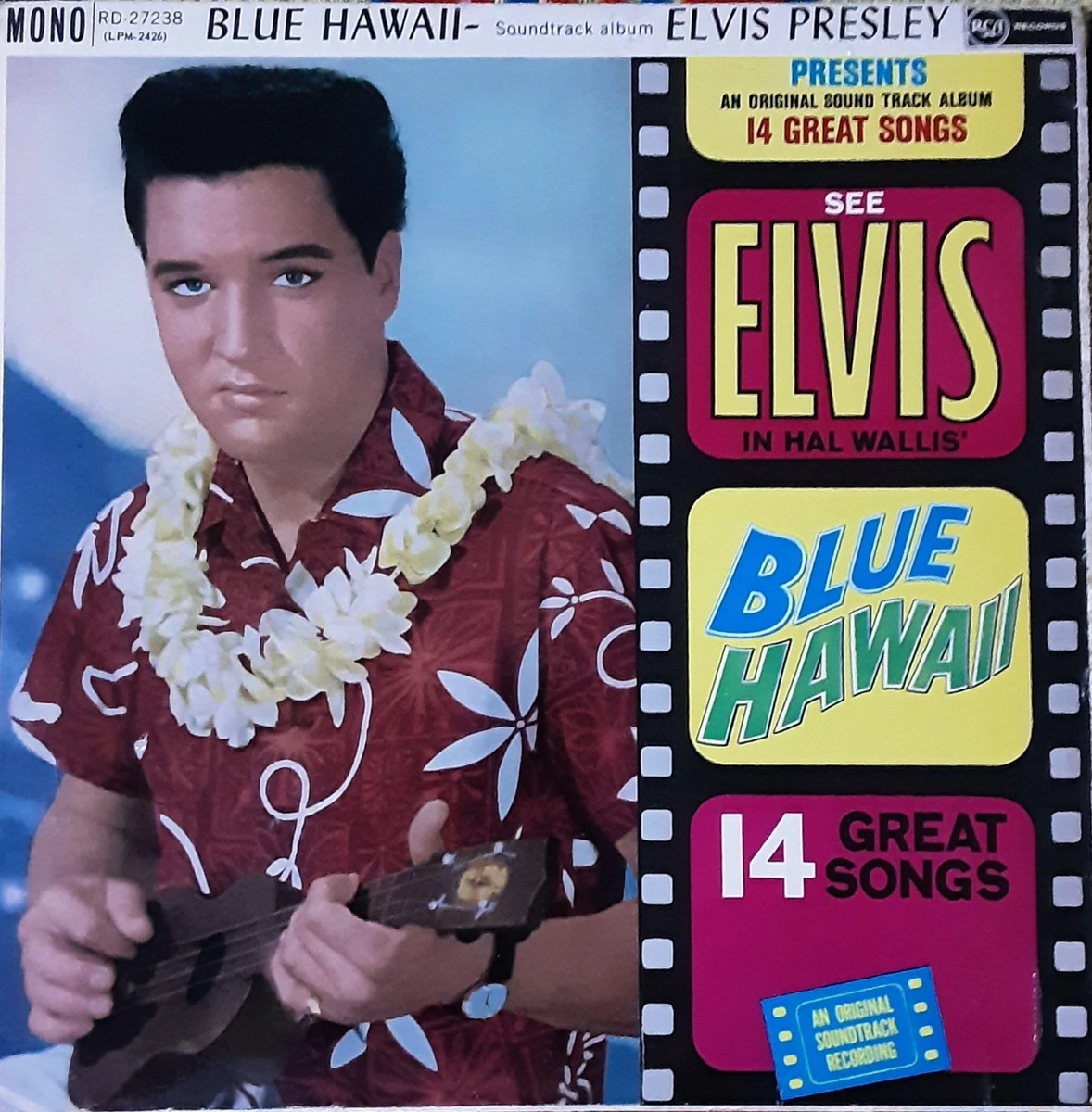 Elvis Blue Hawaii Lp for sale | eBay UK