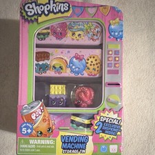 Shopkins Vending Machine Storage Tin NEW SEALED 2 Exclusive Shopkins 56011