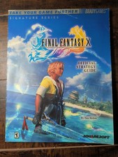 Squaresoft Final Fantasy X Official Video Game Strategy Guide NO POSTER