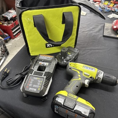 RYOBI P277 18v Still With 2 Battery s And Charger And Bag