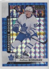 2017-18 O-Pee-Chee Platinum Royal Blue Cubes 46/99 Andreas Borgman #183 0zu