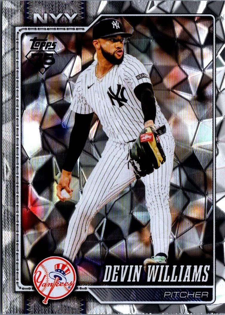 2026 Topps Diamante Foil #239 Devin Williams New York Yankees