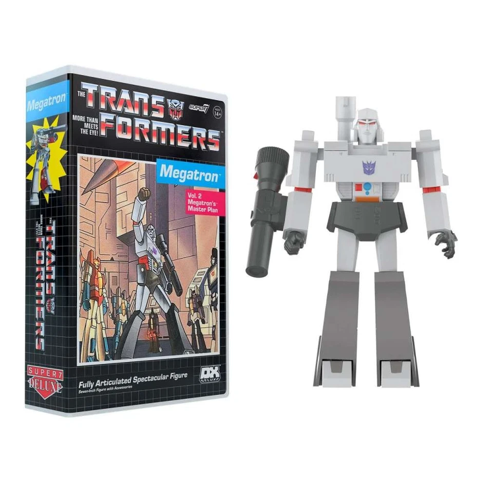 Transformers Deluxe Megatron (VHS) Action Figure Super 7 - Bild 3 von 3