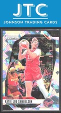 2024 Panini Prizm WNBA Katie Lou Samuelson Ice Prizms Indiana Fever