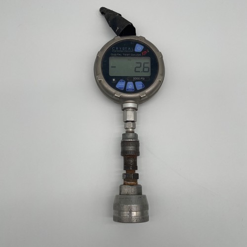 Crystal Engineering XP2i 5000 PSI Digital Test Gauge DataLoggerXP Enabled