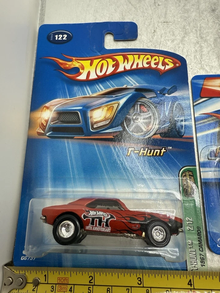2005 风火轮 #122 Treasure Hunt 2/12 1967 年 CAMARO / Hummer H3t 046 8/12 T Hunt — 第 2/4 张图片