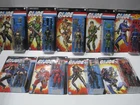 Lot of 9 GI Joe 6" action figures with extended bubbles!