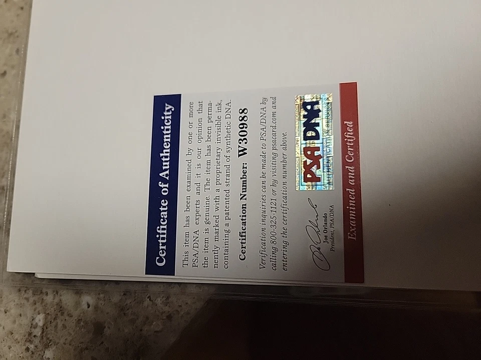 TOM GLAVINE- Signed Autographed Auto 8x10 Photo. Psa Authentic Hof - Image 3 of 3