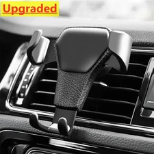 Gravity Car Phone Holder Air Vent Clip Mount Mobile Cell Stand Smartphone GPS Su