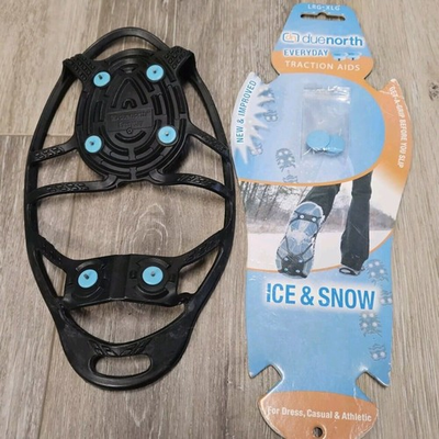 #ad Due North Replacement Grip Ice Snow Traction Cleat Shoe Cover Large XL $4.00