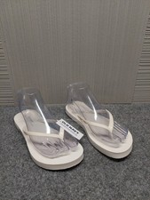 Old Navy Women Flip Flop Sandals 6 White Classic Open Toe Casual Beach Outdoor