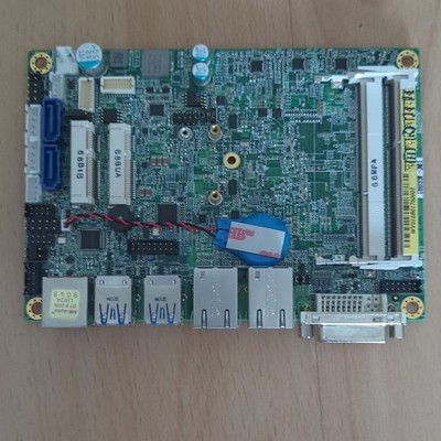 iBase ib899f-371 Mainboard mit 2 RAM-Steckplätzen, USB 3.0, LAN u. DVI-Anschluss