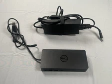 Dell D6000 Docking Station USB 3.0 USB-C 4K w/ 130W Dell Adapter