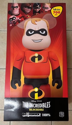 MEDICOM TOY BE@RBRICK Mr.INCREDIBLE 1000％ BEARBRICK NEU & OVP