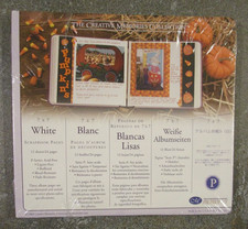 CREATIVE MEMORIES 7x7 WHITE Scrapbook Pages BRAND NEW 12/pkg RCM-7S