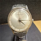 Seiko Champion Vintage 1950s Manual Wind 19 Jewels Silver Dial 34mm Bracelet