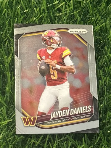 2025 Panini Prizm Jayden Daniels #278 Washington Commanders