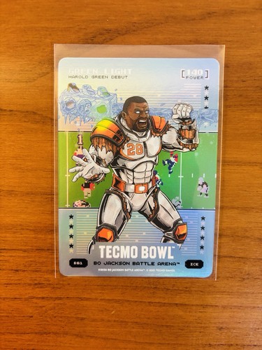 2026 Bo Jackson Battle Arena Tecmo Green Light Blue Ice Harold Green Debut