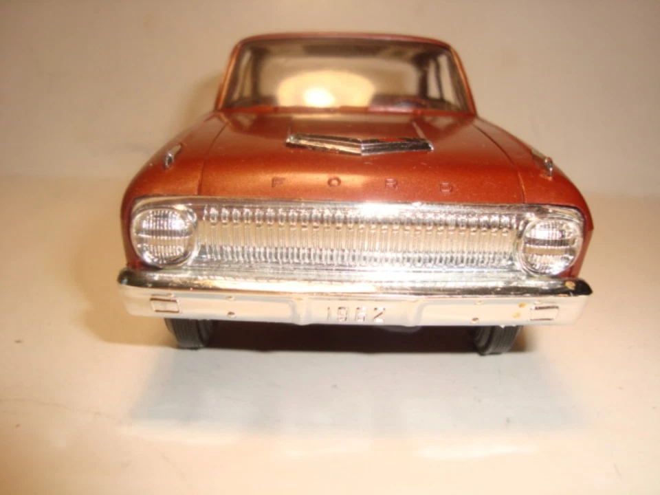 AMT 1962 Ford Falcon 2 DR Sedan Dealer Promo Model Car / Chestnut - Image 3 of 4