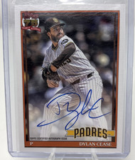 2026 Topps Series 1 - 1991 Topps Baseball Autographs Dylan Cease 