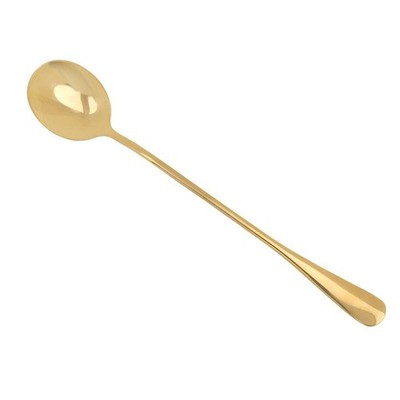Gold/Roségold/Schwarz Schlicht Löffel Edelstahl Kaffee
