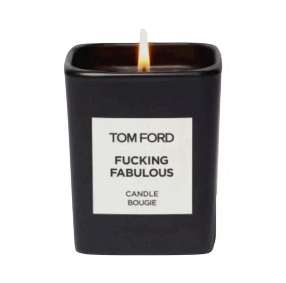Vela Tom Ford F*CKING FABULOUS 7 OZ. Quemado de 40 horas - sellado en caja - venta al por menor de $140 Foto 2 de 4