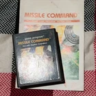 Atari Missile Command Atari 2600 Game w/ Manual CX2638, Shooter Arcade, 1981