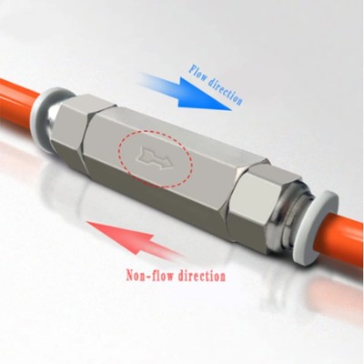 Reliable Check Valve with Copper Nickel Plating Female Thread Full Port