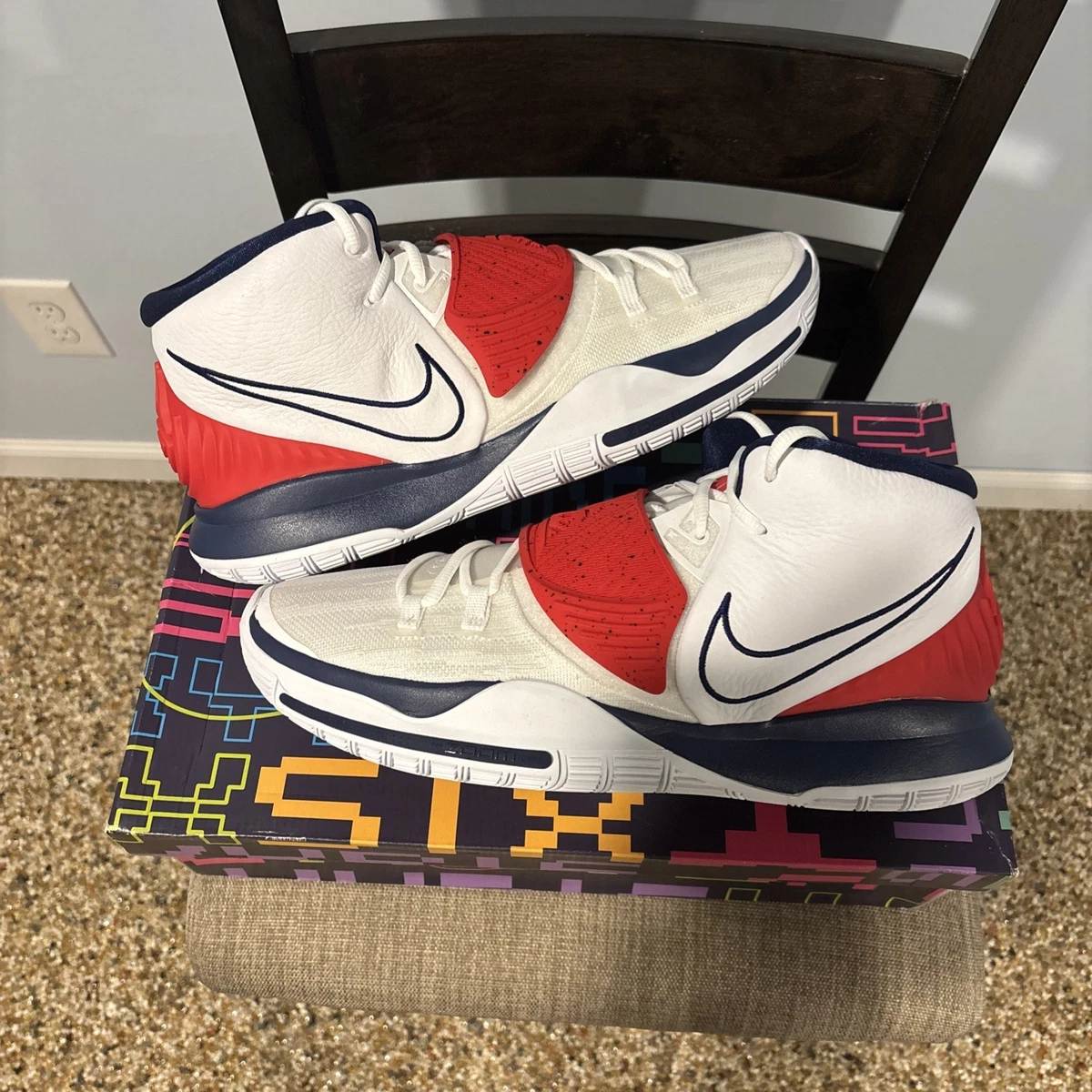 Nike Kyrie 6 USA - BQ4630-102 for Sale | Authenticity  display picture 2