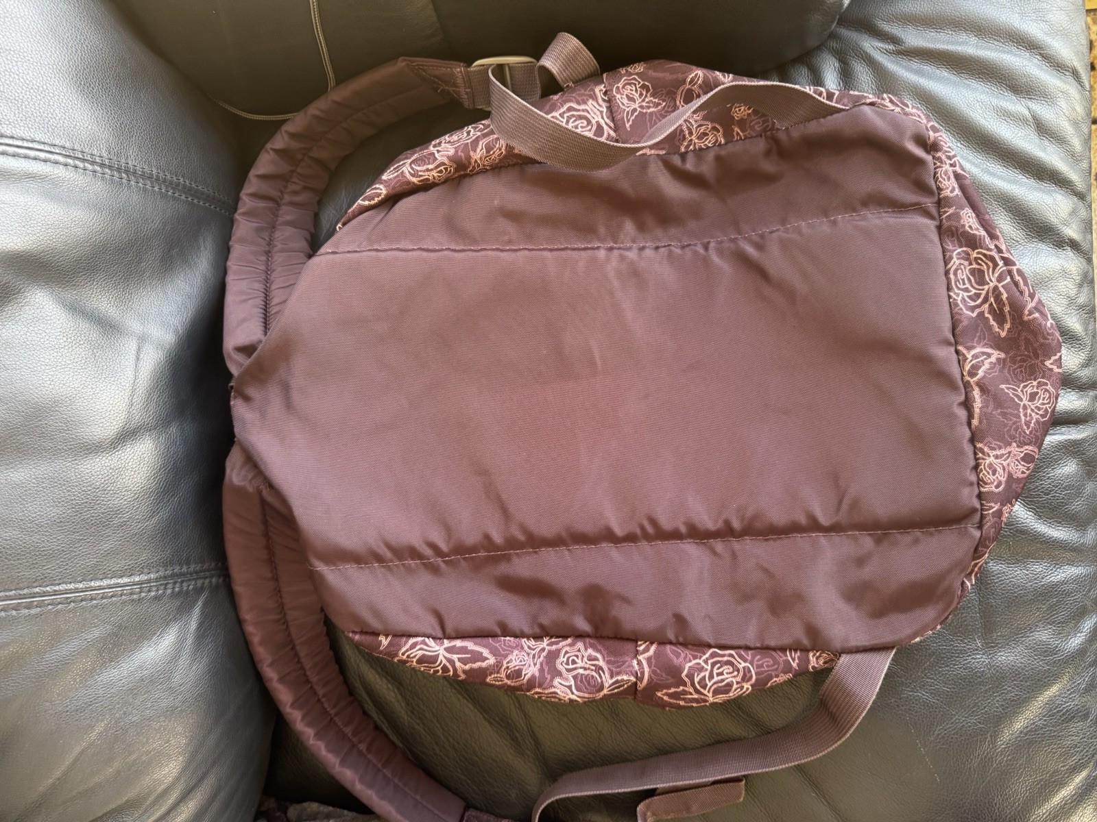 Rare Rose Pattern Jansport Backpack Preowned Grea… - image 5