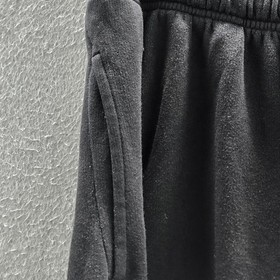 PINK Victoria's Secret Women Pants M Black Cargo Fleece Jogger Baggy