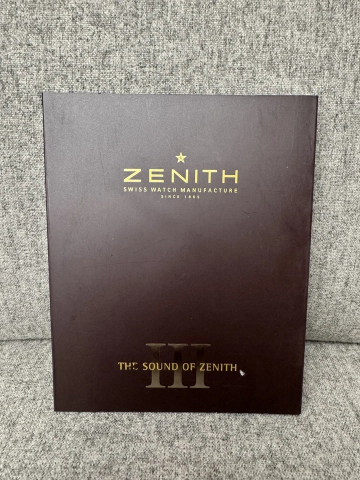 Raro reloj SD/DVD original compañía Zenith "el sonido de Zenith 3"  Foto 3 de 4
