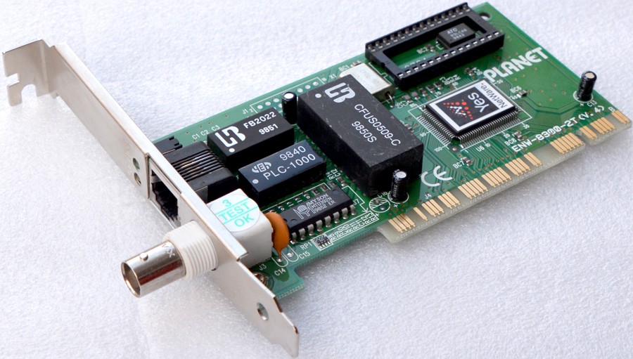 Planet ENW-8300-2T V4 BNC Ethernet RJ-45 PCI Network Card